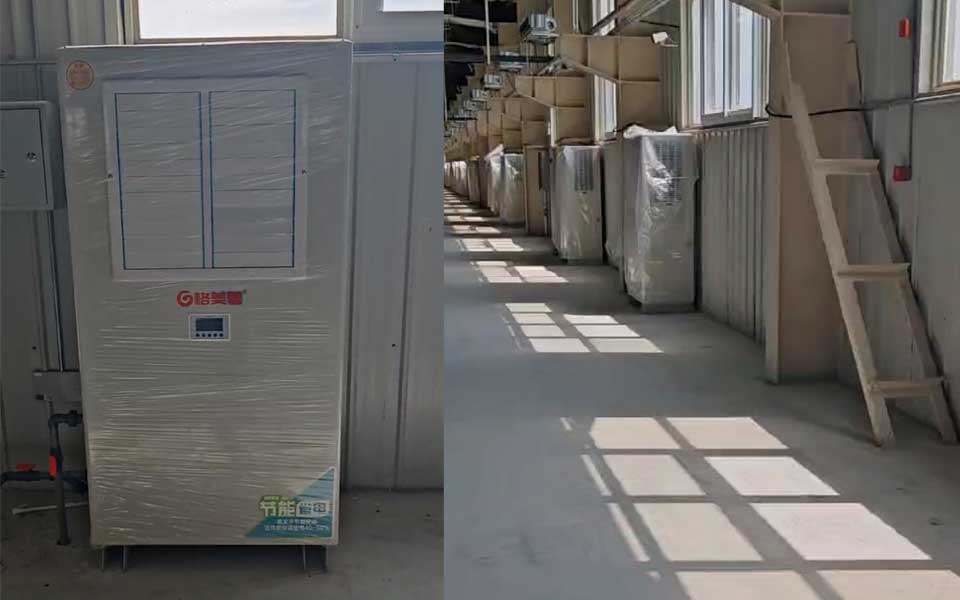 辽宁东港市大孤山镇大田户外服装厂车间降温案例