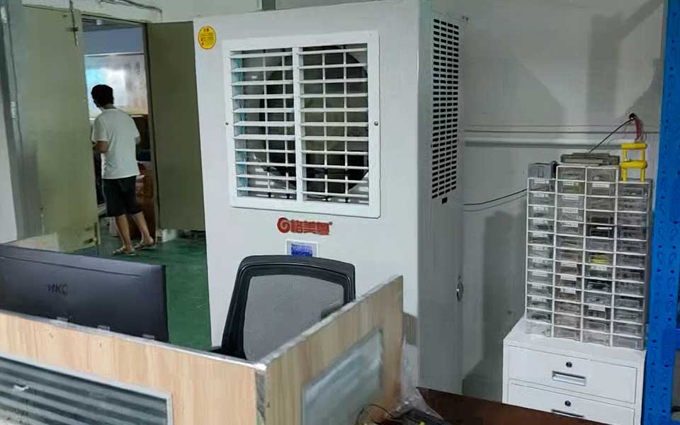 广东东莞电线厂车间降温案例