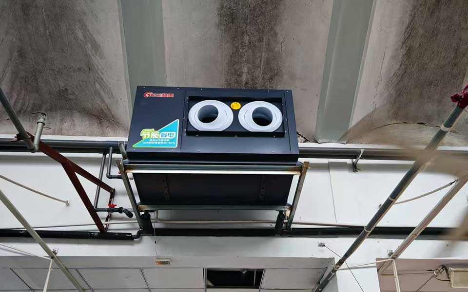 辽宁东港市丹起服装厂车间降温案例