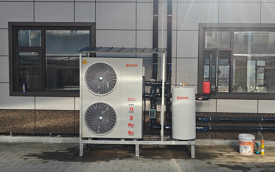 山东省济南市莱芜区自建别墅120㎡空气能冷暖项目