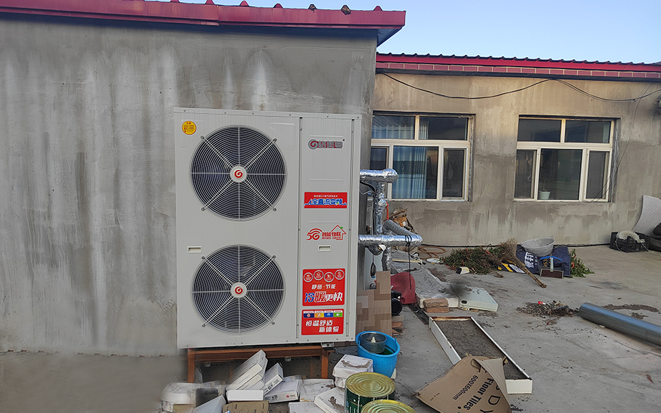 内蒙古兴安盟科右中旗180㎡空气能供暖项目