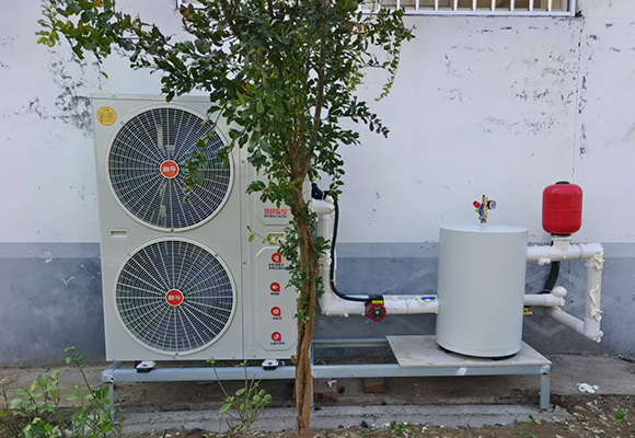 山东省潍坊市寿光市留吕镇崔家自建房140㎡空气能供暖项目