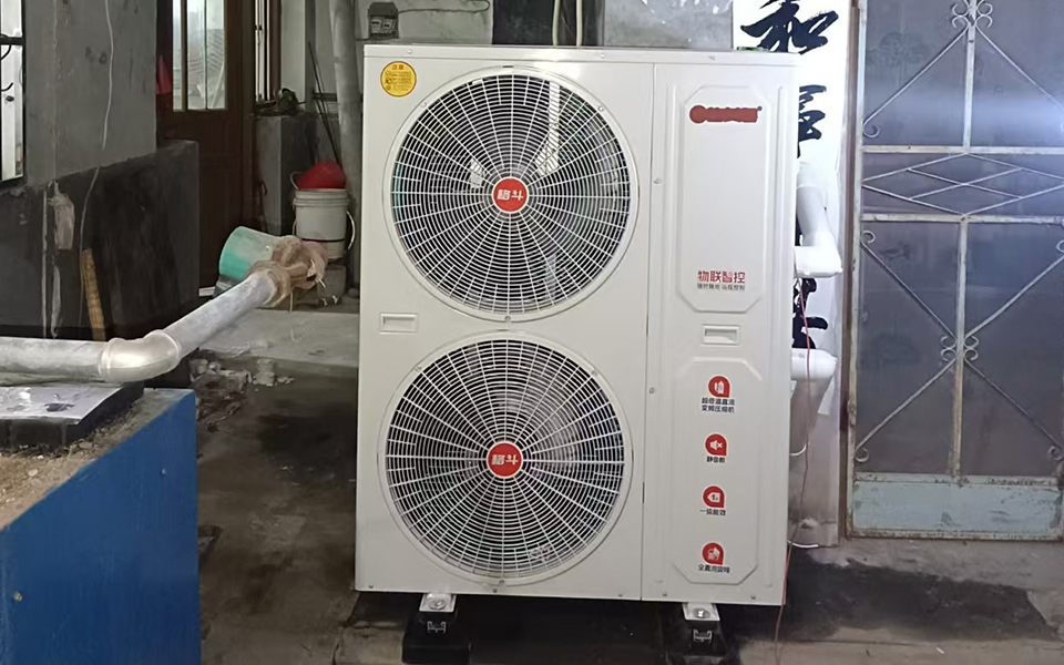 山东省德州市夏津县田庄乡自建房150㎡空气能供暖项目