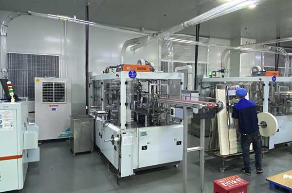 大型纸业车间降温选格美蒸发冷节能空调，效果太惊艳！