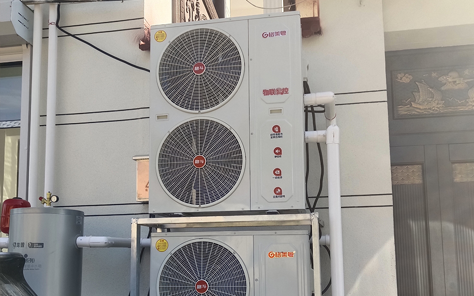 山东省聊城市莘县河店镇300㎡空气能供暖项目