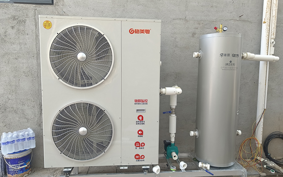 山东省聊城市莘县张鲁镇自建房310㎡空气能供暖项目