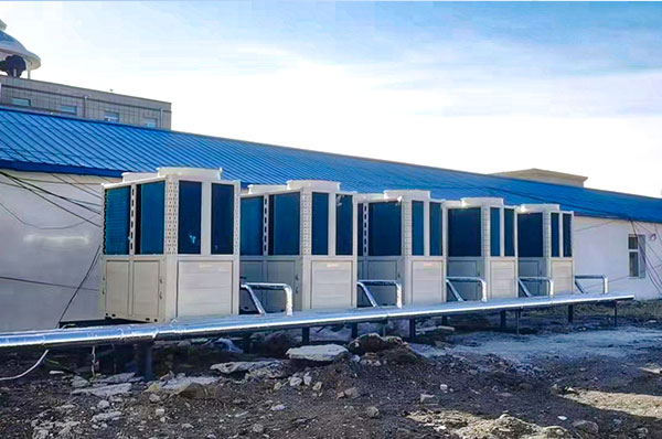 内蒙古兴安盟乡政府用空气能采暖，环保省构建节约型机关单位