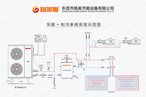 空气能采暖系统安装详细图