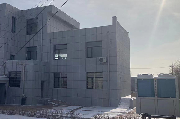 辽宁彰武县冯家人民法庭办公楼1000㎡用格美粤空气能,重燃室温
