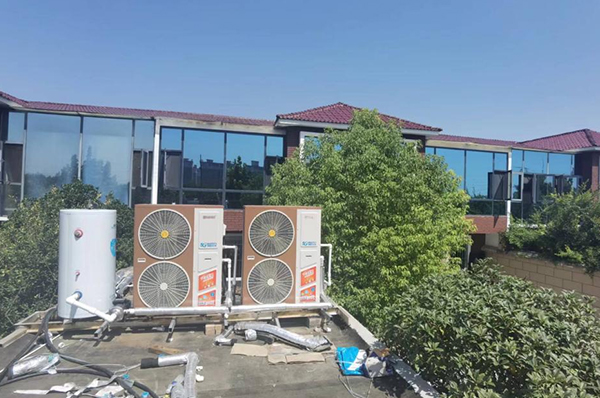河南鄢陵280㎡农村自建别墅用空气能,冬夏舒适无忧