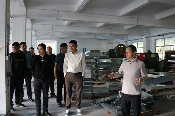 深化政企合作,共探行业新篇 | 热烈欢迎河北省承德市宽城县政府领导一行莅临我司参观考察